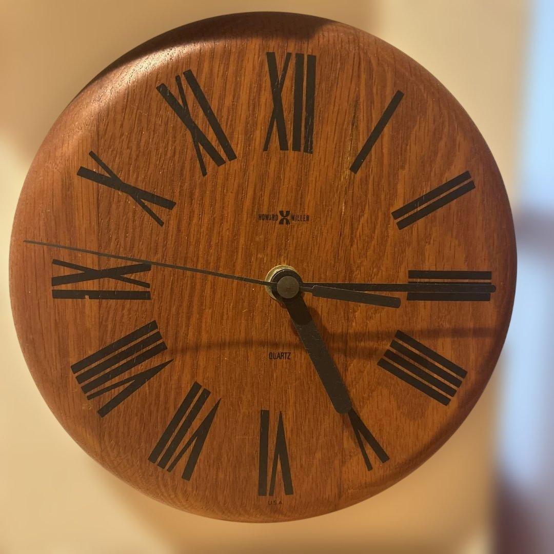 ハワードミラー　時計　ネルソン　イームズ　ミッドセンチュリー