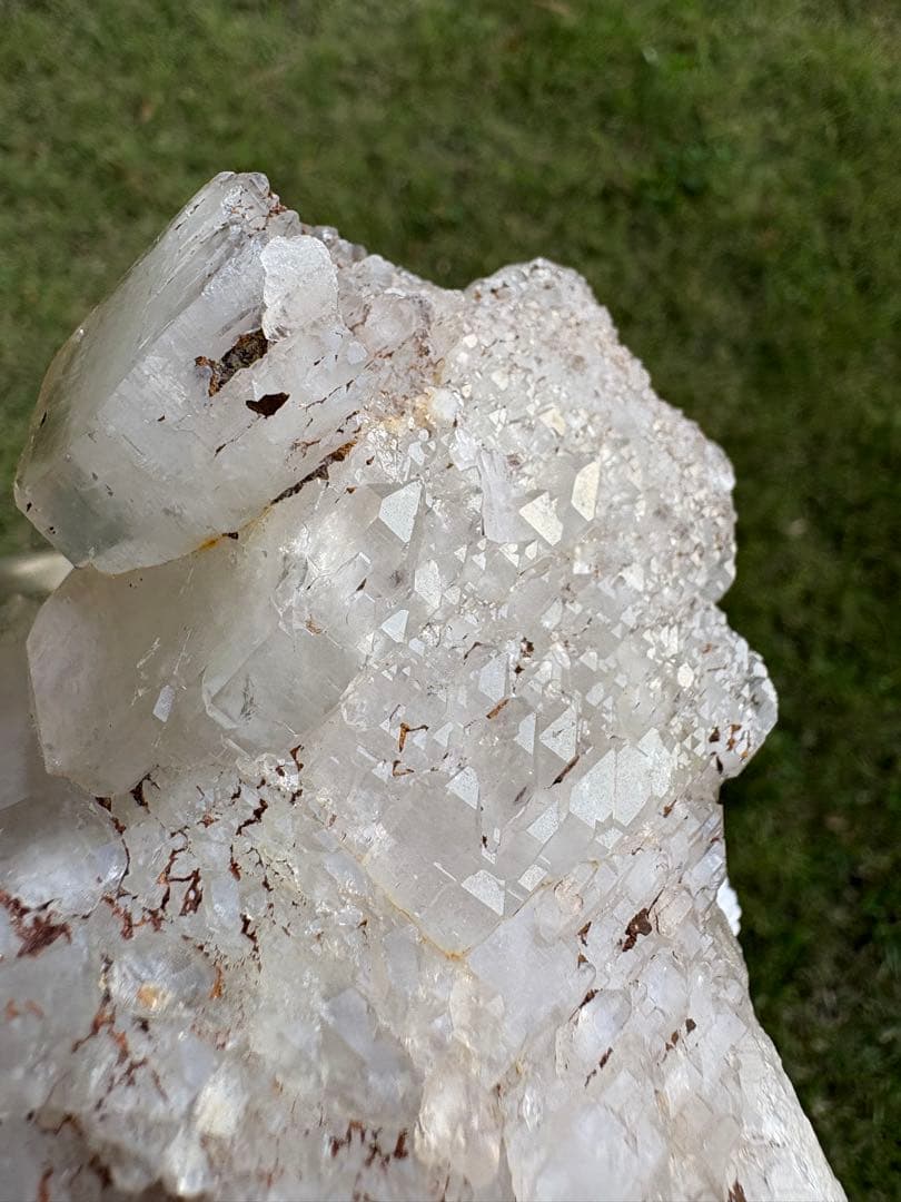 【匿名発送】クル渓谷産 ライトスモーキー水晶（セルフヒールド）