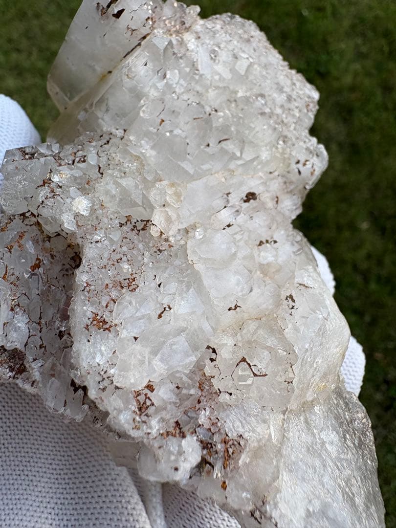 【匿名発送】クル渓谷産 ライトスモーキー水晶（セルフヒールド）