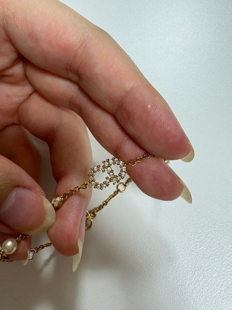 Diorチェーンブレスレット