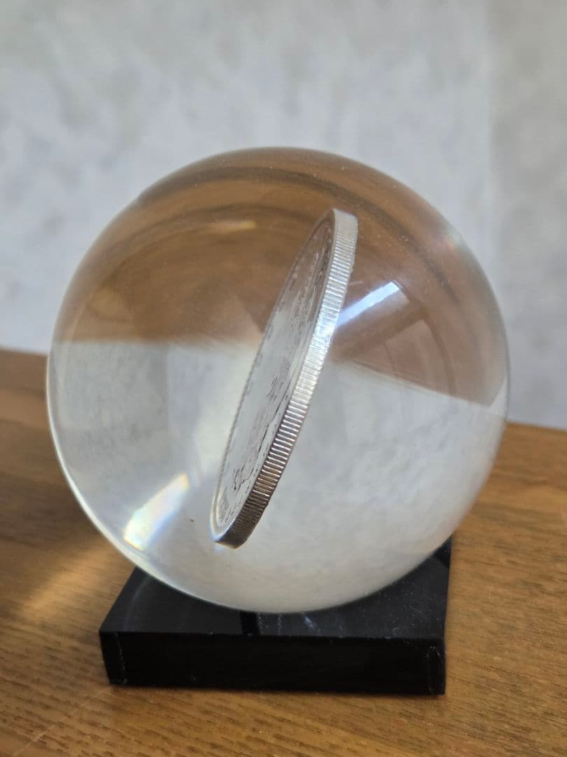 専用(お土産品)モルガンダラー銀貨入り　置き物