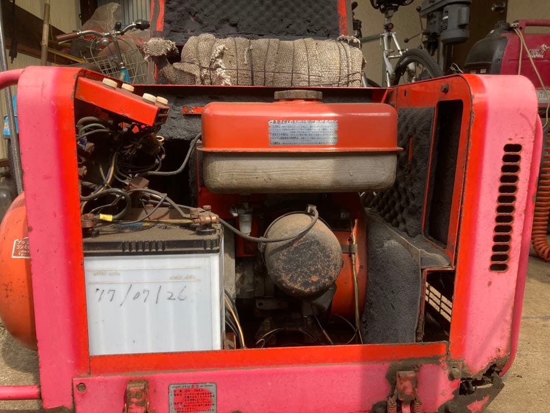 専用デンヨーミニ（動作確認済み） エンジン溶接機(2ストローク防音型)