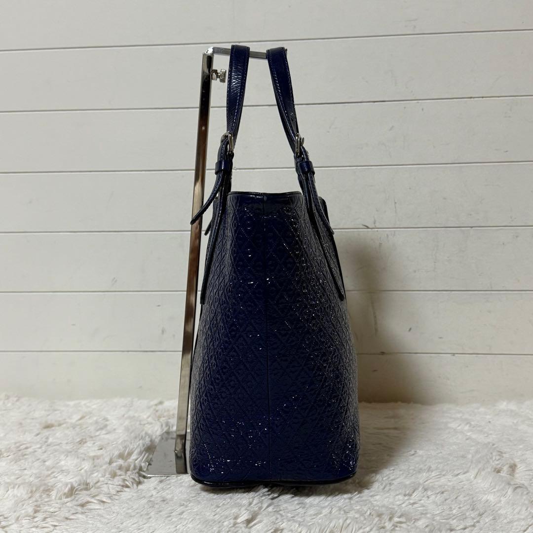 ⭐️極美品⭐️　TOD's　トッズ　2way　ハンドバッグ　トート　ネイビーブルー
