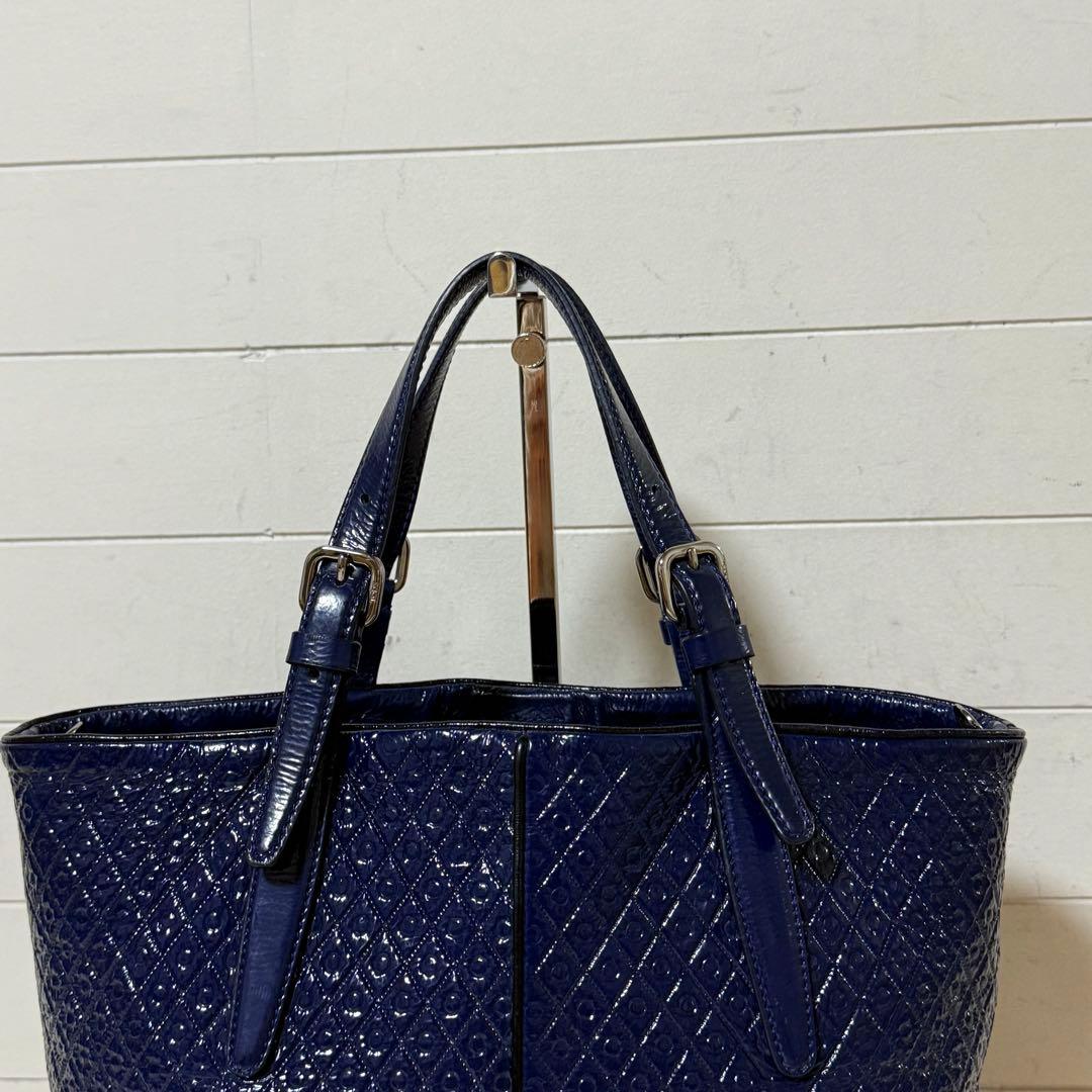 ⭐️極美品⭐️　TOD's　トッズ　2way　ハンドバッグ　トート　ネイビーブルー
