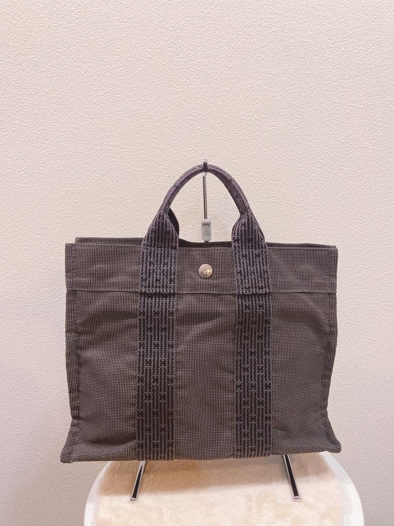 ◇エルメス HERMES◇フールトゥ PM 小さめサイズ キャンバストートバッグ