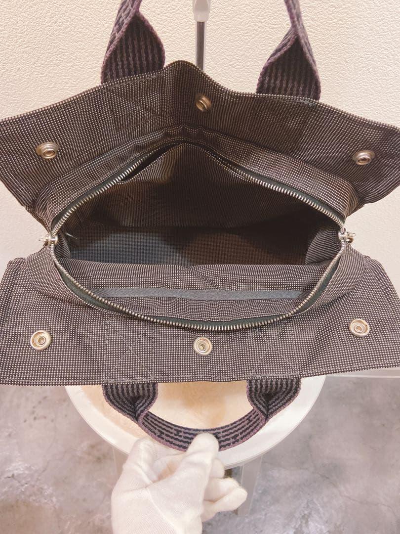 ◇エルメス HERMES◇フールトゥ PM 小さめサイズ キャンバストートバッグ