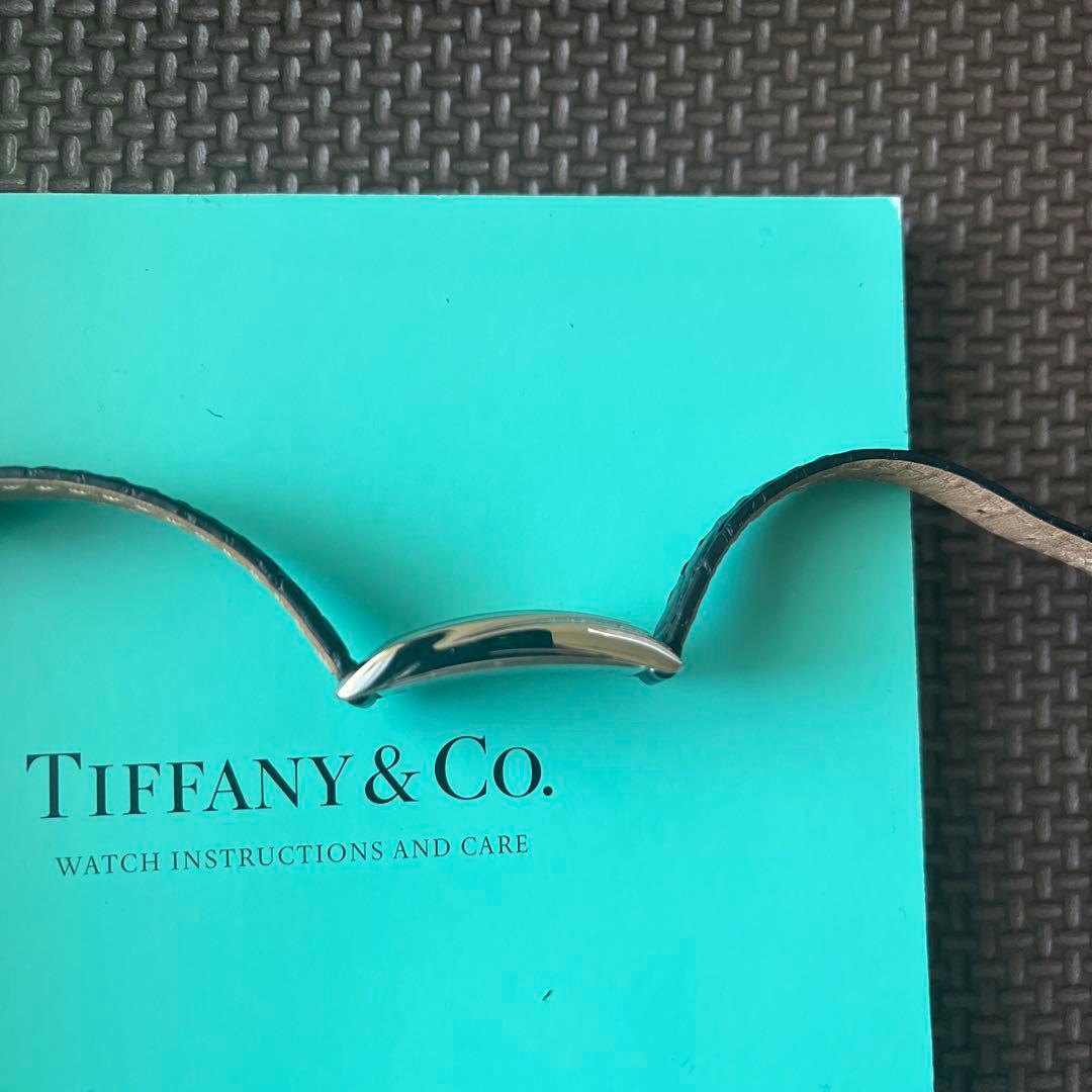 TIFFANY&Co. ジェメア スモール K18WG ダイヤベゼル クォーツ