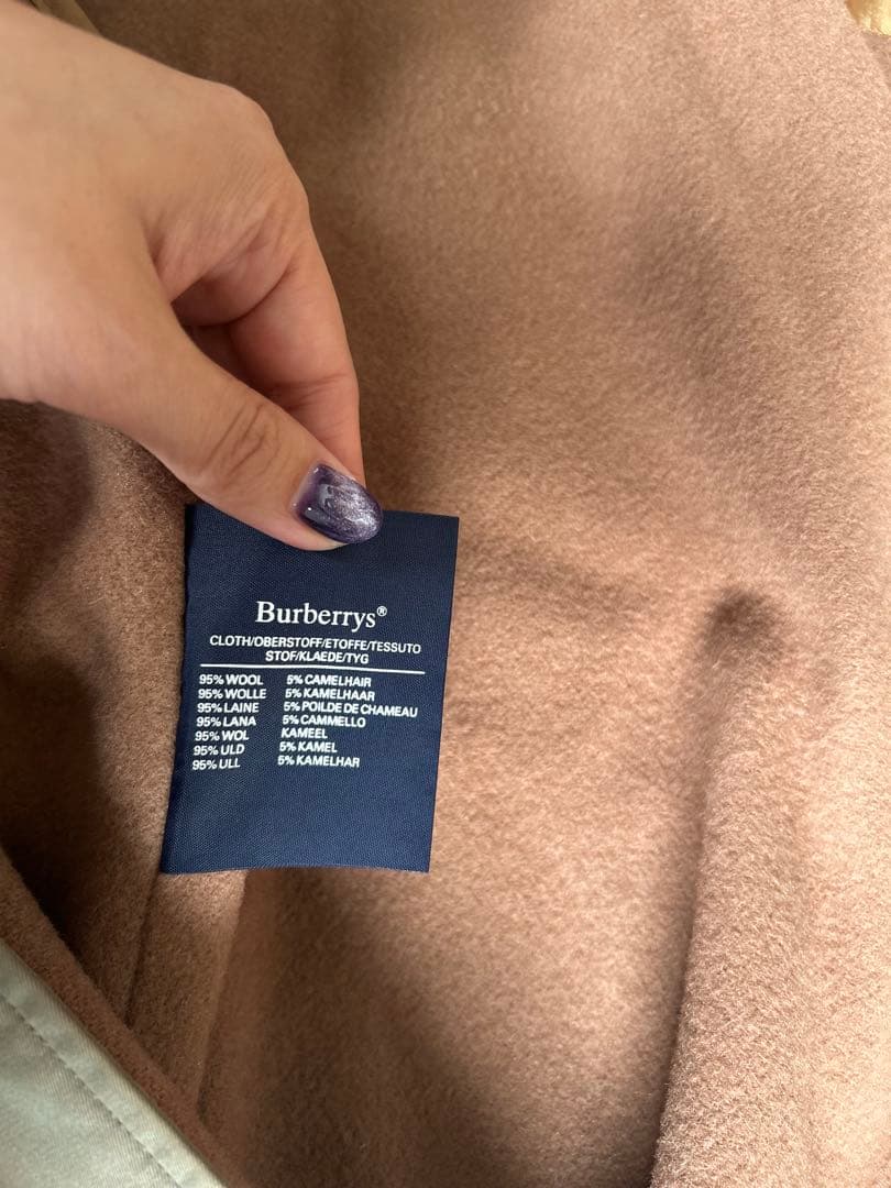 BURBERRY ライナー付きステンカラーコート ステンカラーコート バーバリー