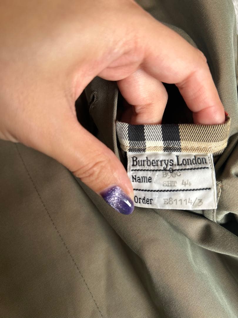 BURBERRY ライナー付きステンカラーコート ステンカラーコート バーバリー