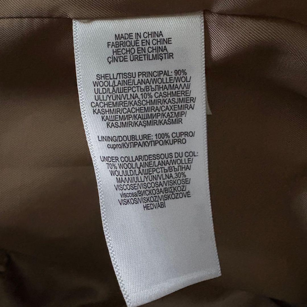 現行系　極美品　ポロラルフローレン チェスターコート　カシミヤ ブラウン　M