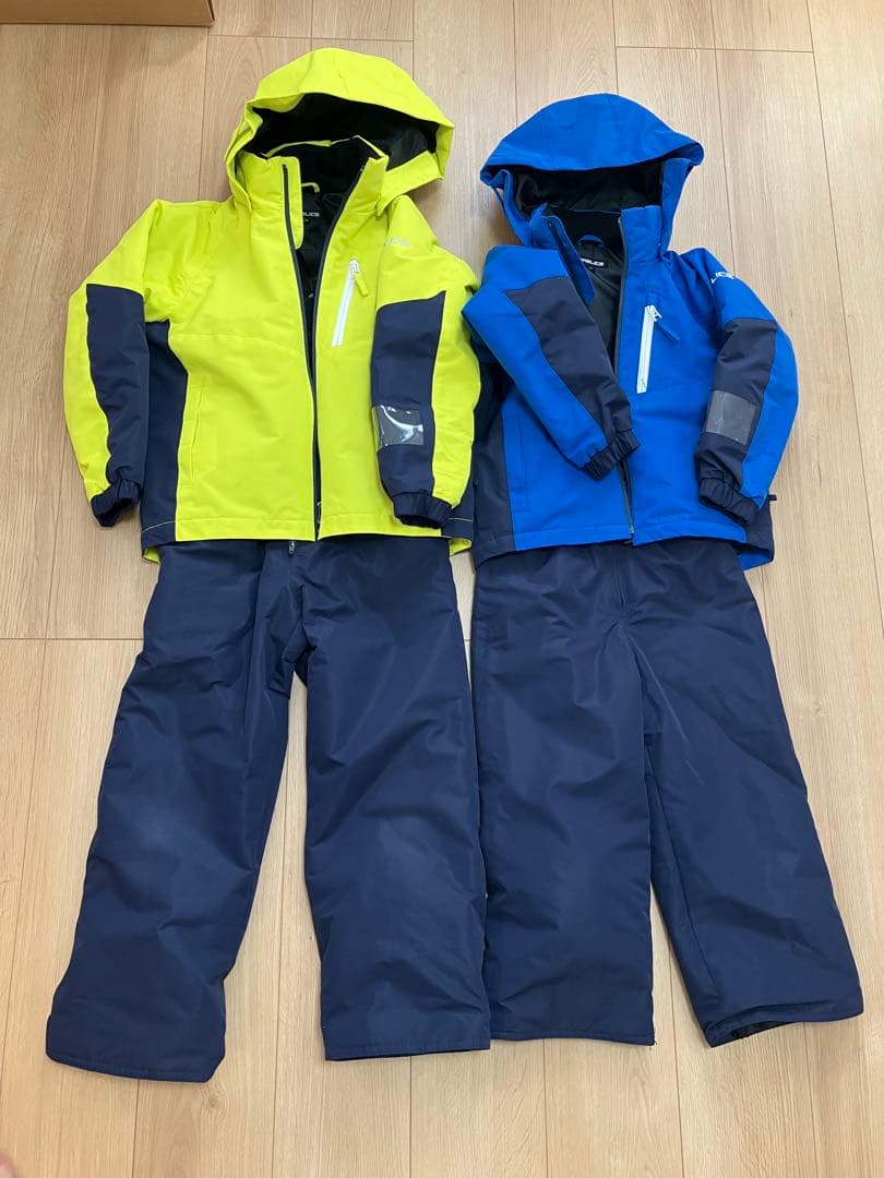 スキーウエア　130＆110 2着セット