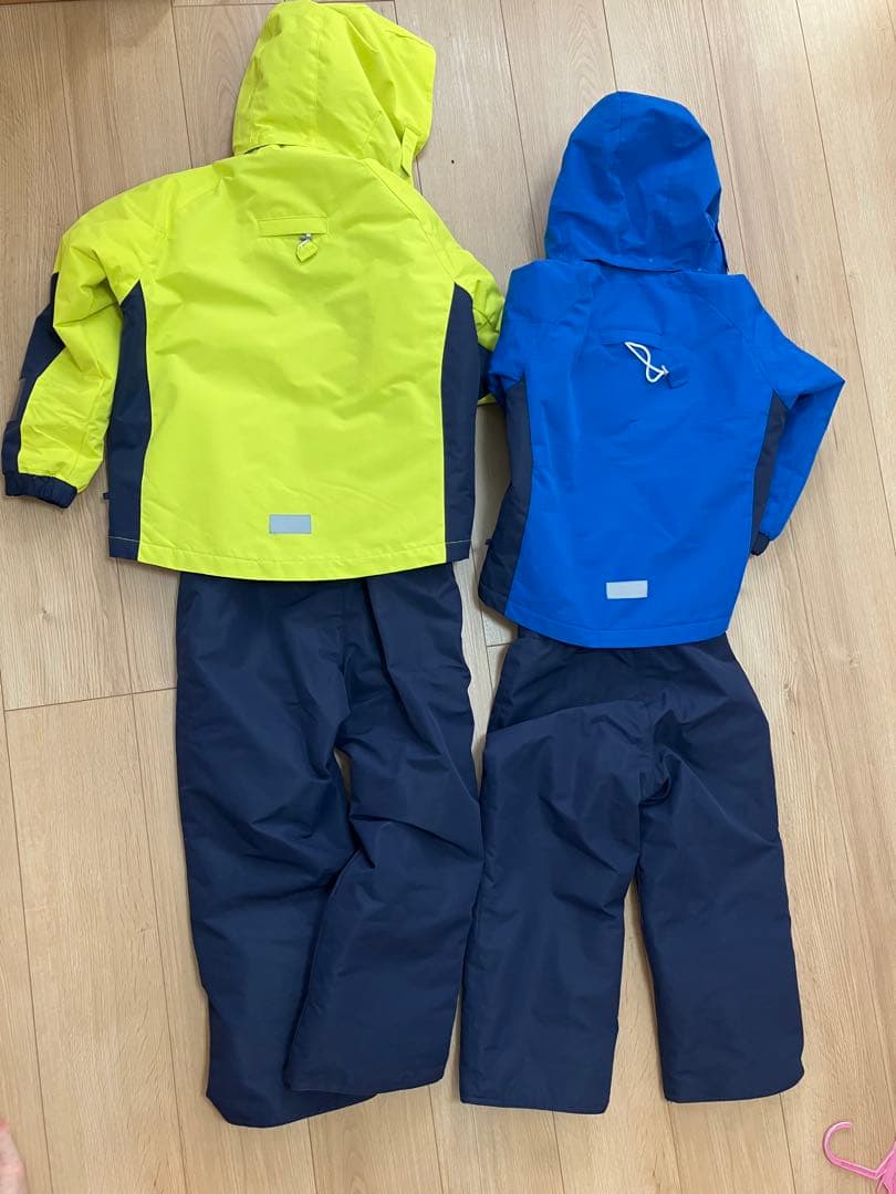 スキーウエア　130＆110 2着セット