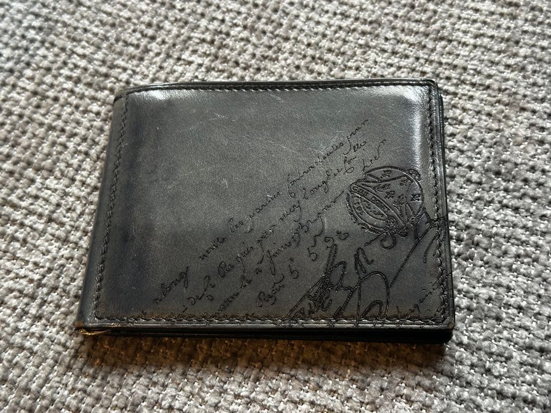 BERLUTI ブラック マネークリップ