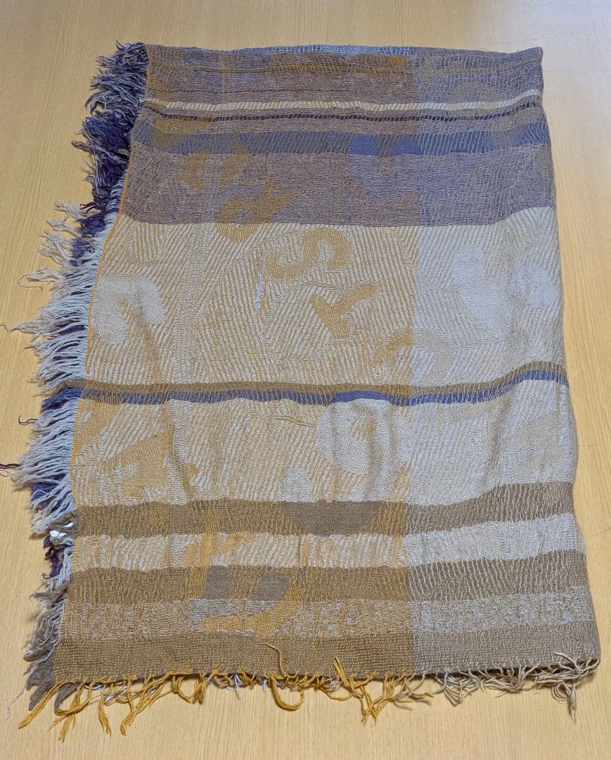 tamaki niime 播州織 JQ shawl BIG ジャガードショール