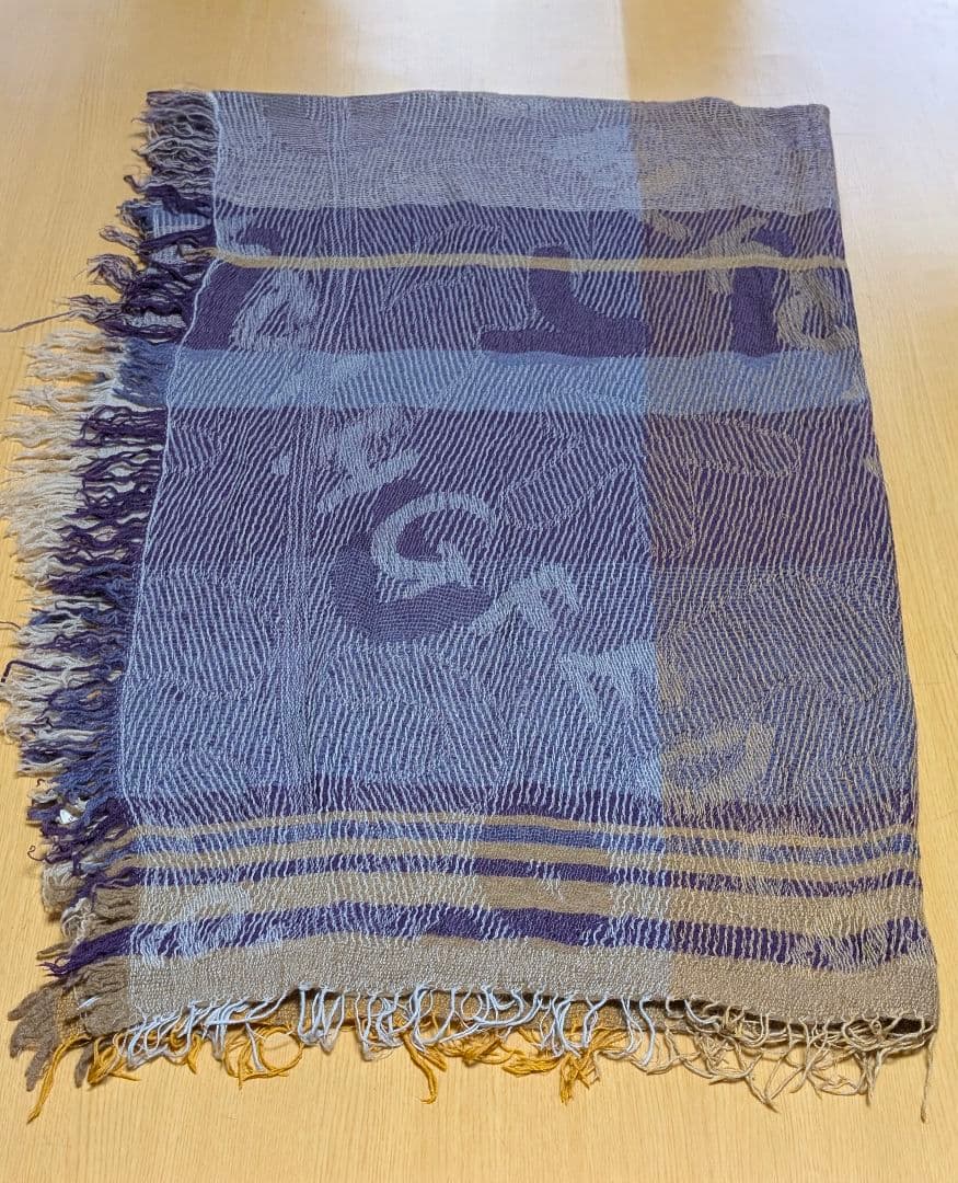 tamaki niime 播州織 JQ shawl BIG ジャガードショール