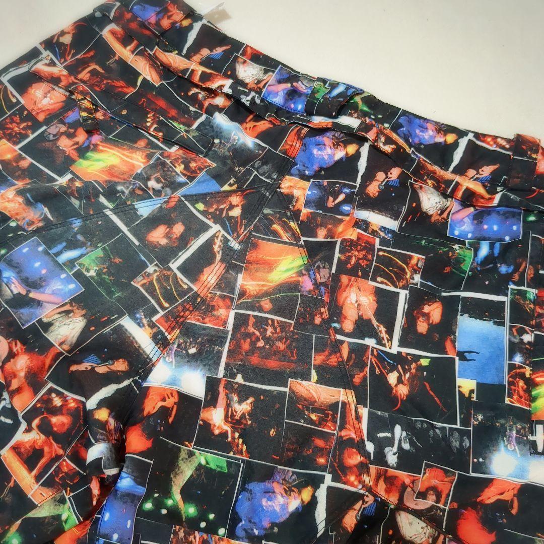 3178【美品】ボルコム スノボウェア パンツ 写真風プリント Lサイズ