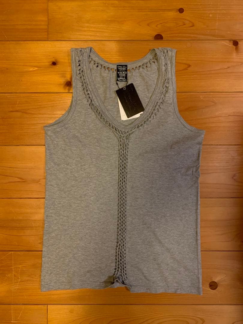 ナンバーナイン 07AW 編み込み タンクトップ Tシャツ