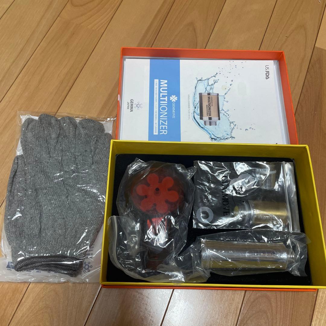 一度取り付けのみGEMMA /GEMMOVE マルチイオナイザー シャワーヘッド