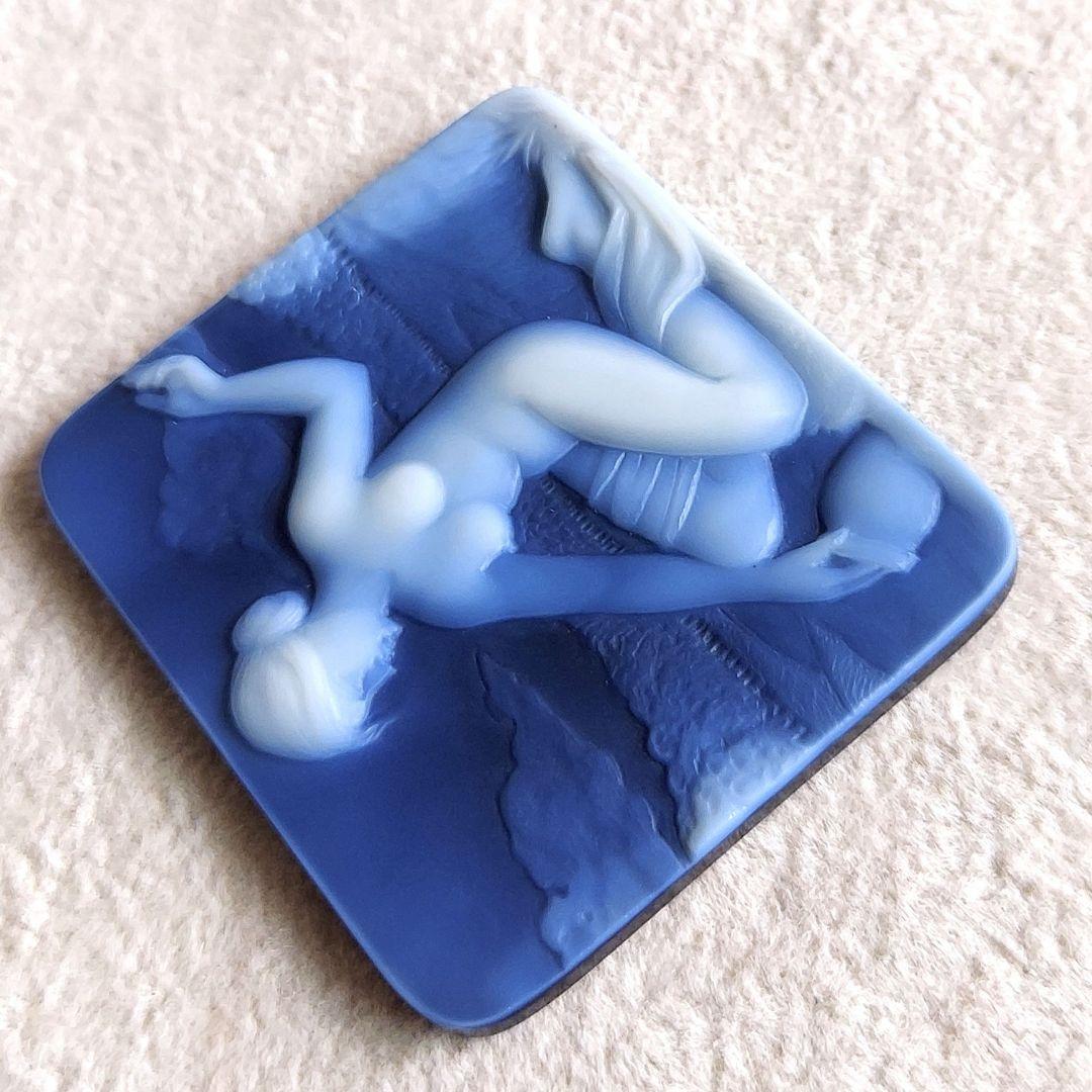 裸婦　ストーン　カメオ　ルース