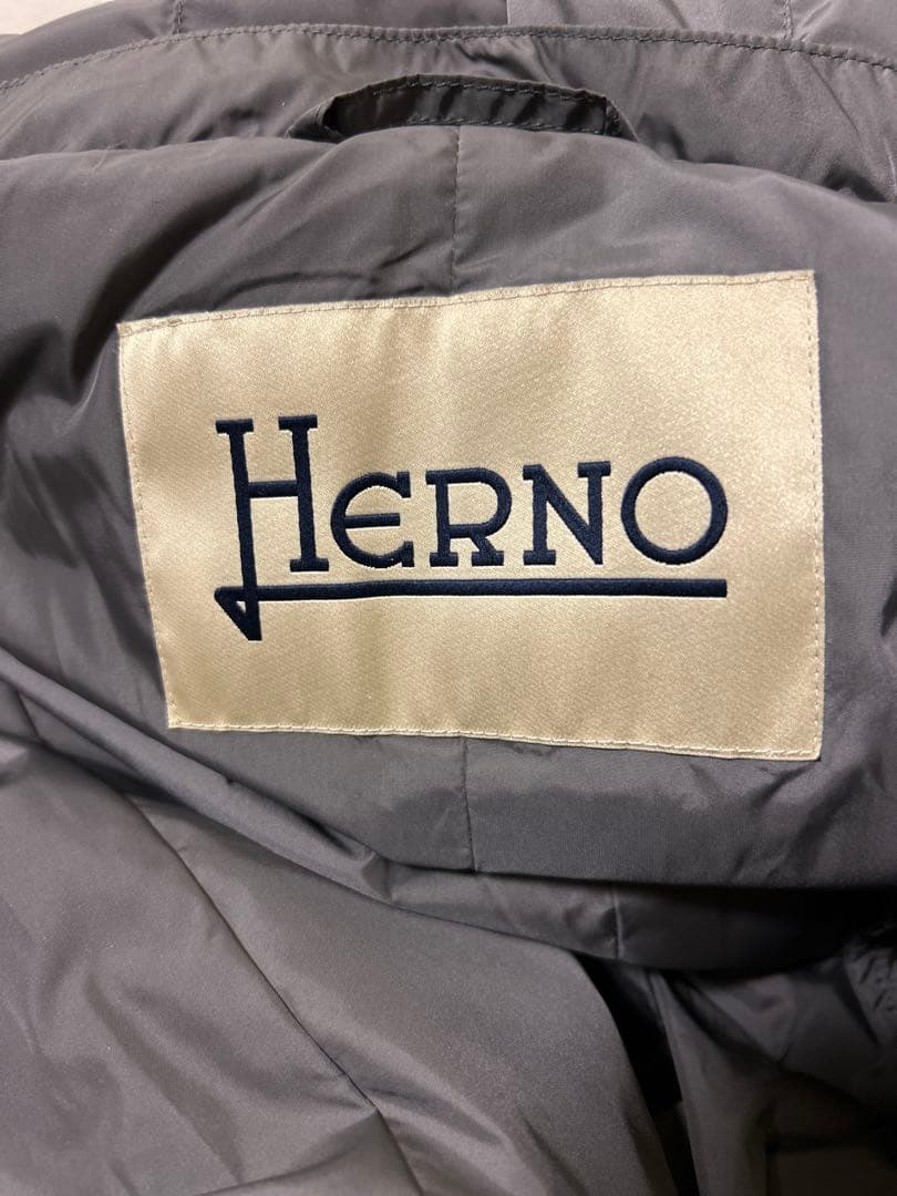 【別注】HERNO×TOMORROWLAND ダウンコート　40