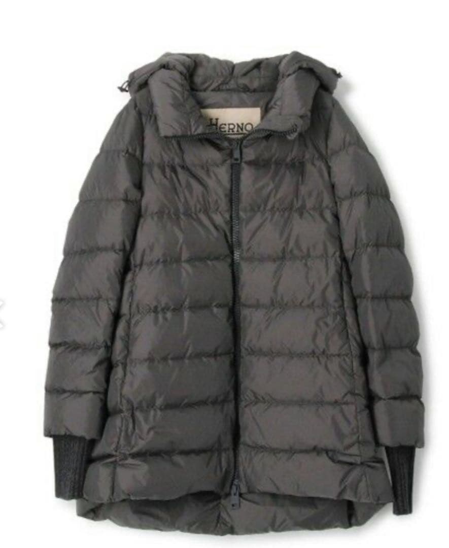 【別注】HERNO×TOMORROWLAND ダウンコート　40