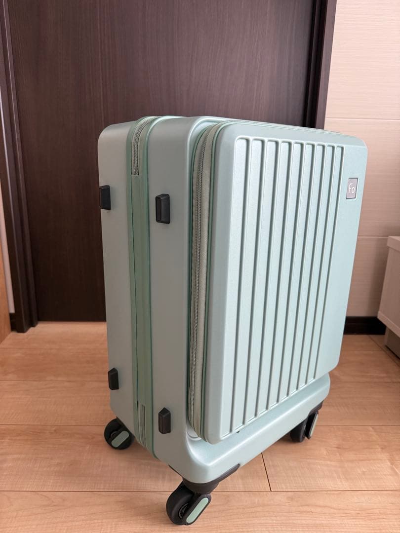 m☆mさま専用：フリクエンターフロントオープンキャリーケース機内持ち込み可