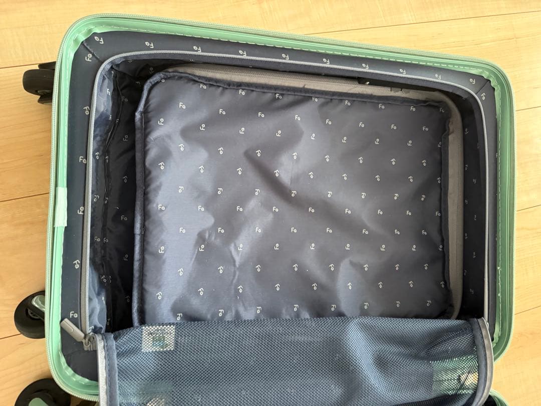 m☆mさま専用：フリクエンターフロントオープンキャリーケース機内持ち込み可