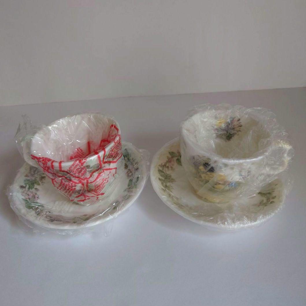 ロイヤルドルトン　ブランベリーヘッジ　春　夏　2客セット　未使用