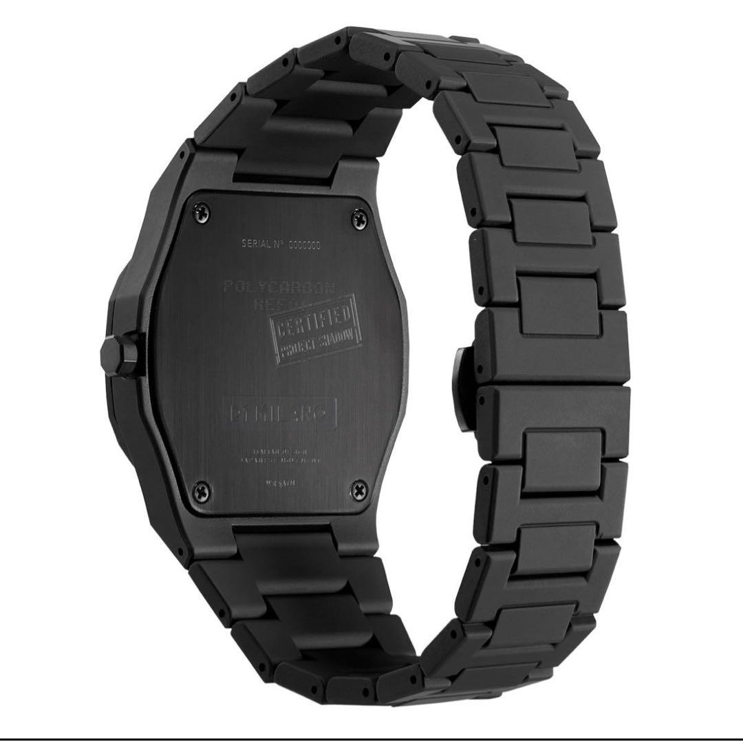 D1 MILANO ポリカーボン シャドウ プロジェクトシャドウ 新品 腕時計