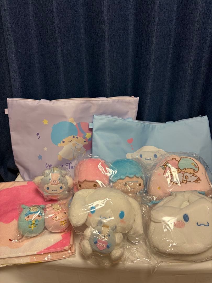 キキララ　シナモロール　2026年福袋　9点セット