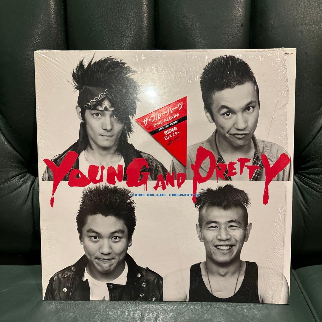 YOUNG AND PRETTY THE BLUE HEARTS レコード