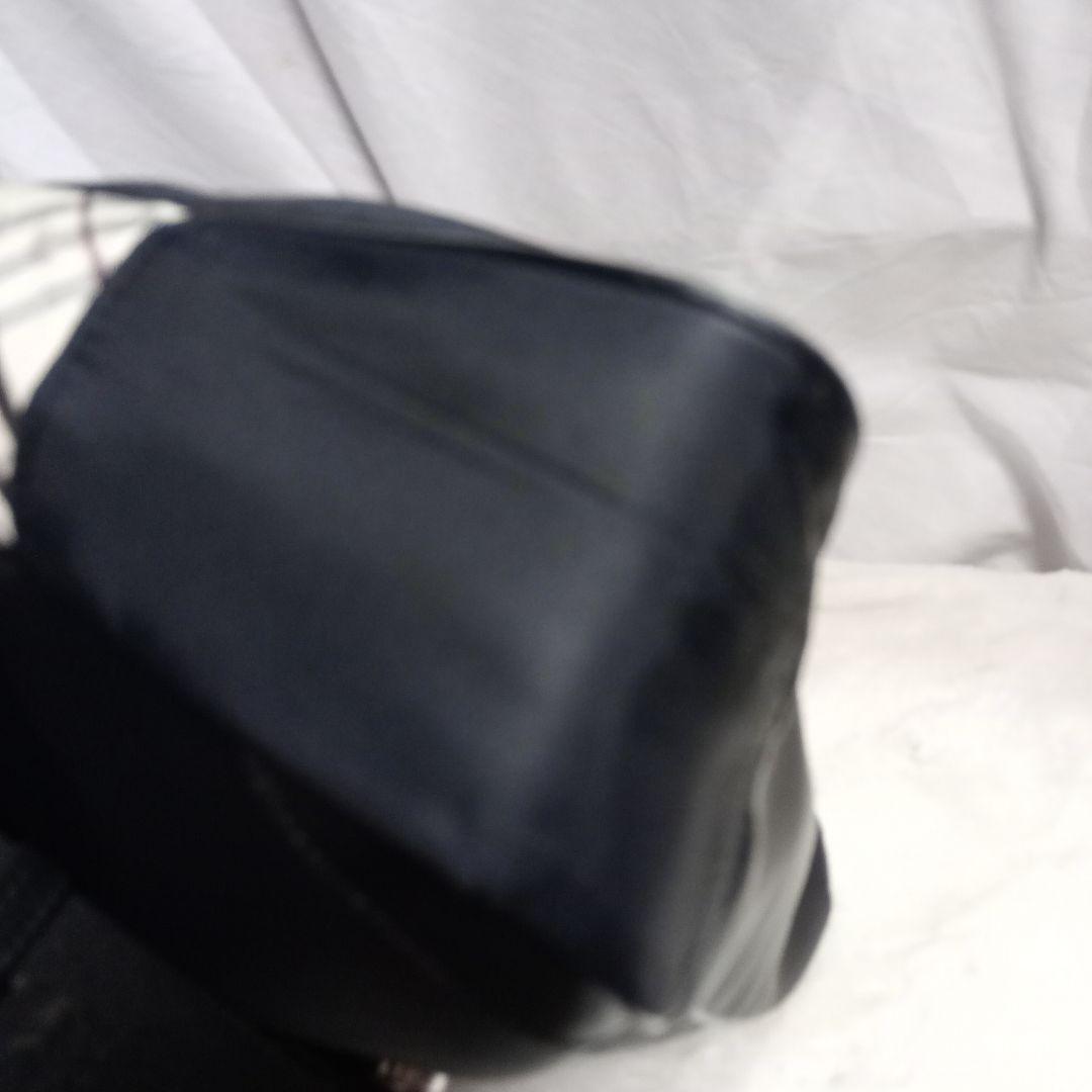 バーバリーブラックレーベル メッセンジャーバッグ ノバチェック 刻印 斜め掛け