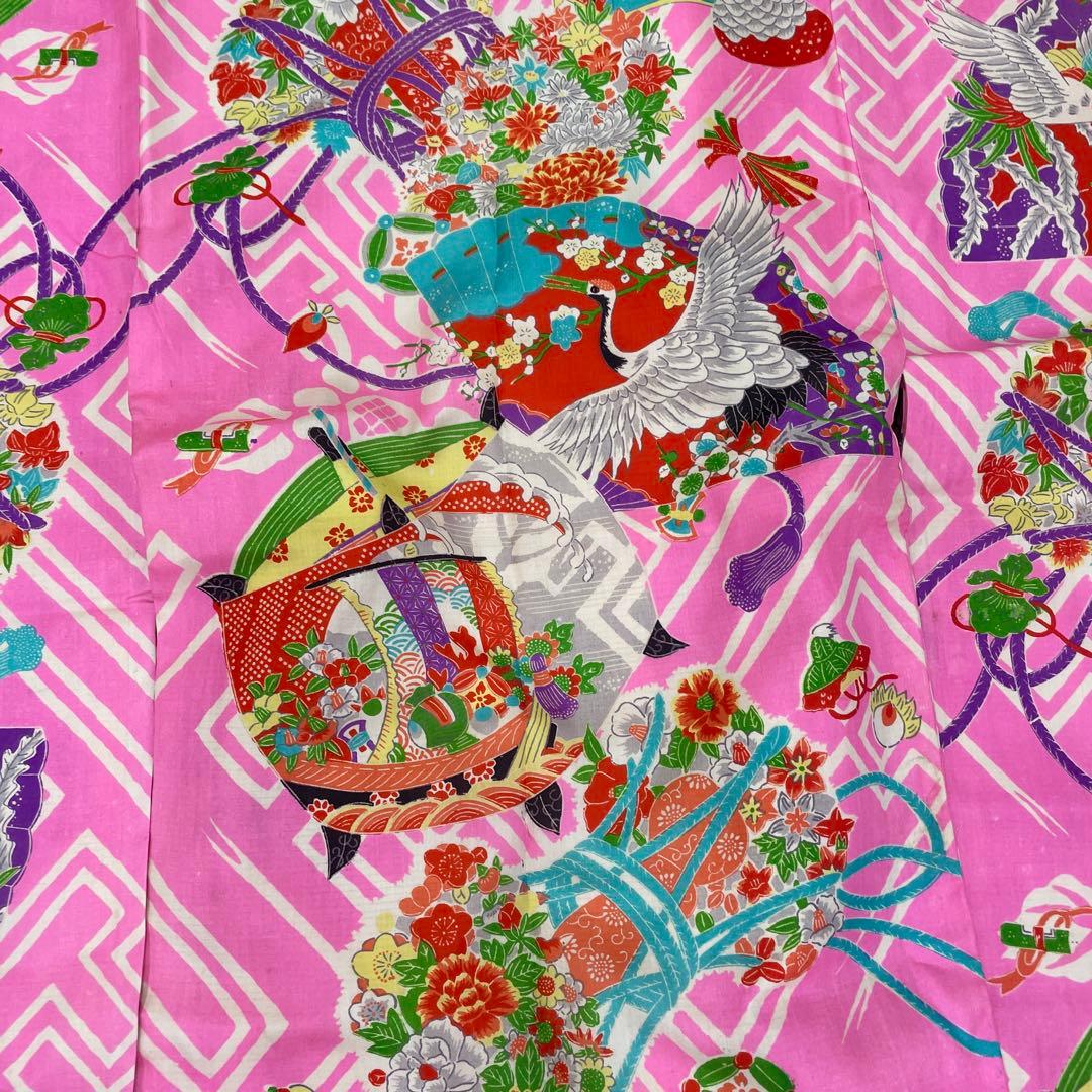 七五三　3歳着物 アンティーク着物【K3-19】