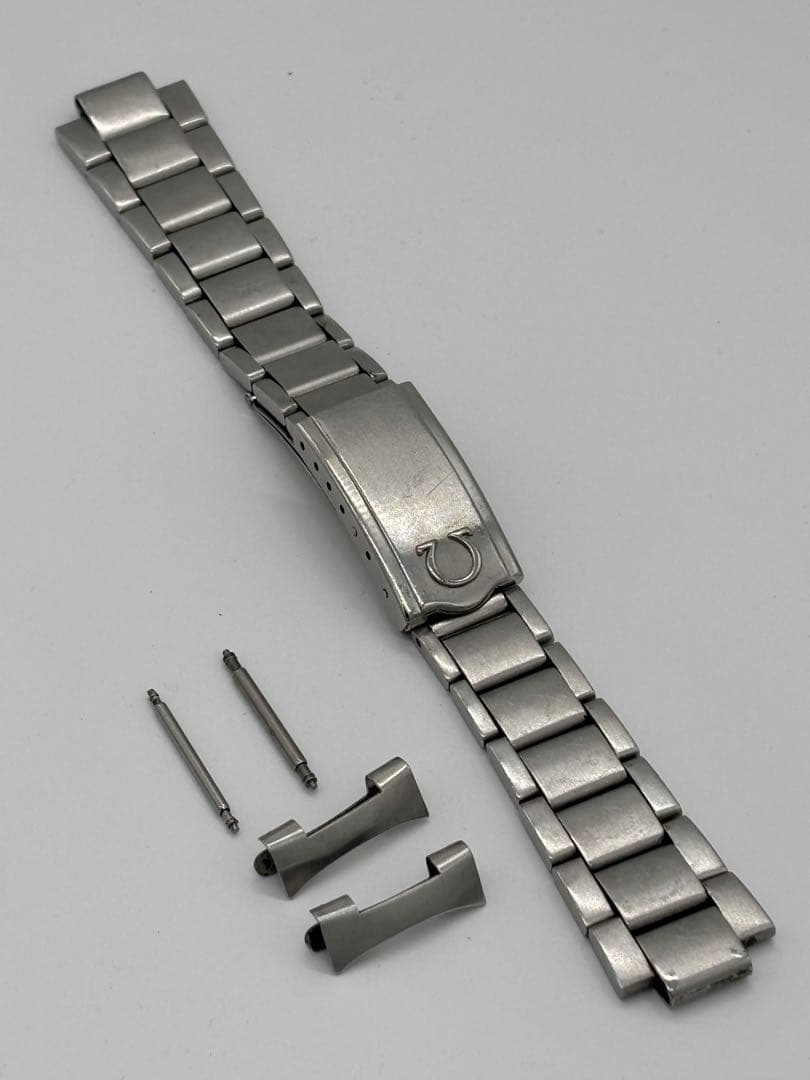 オメガ 純正ブレス ベルト 取付幅 18mm【1168】FF605 バネ棒付き