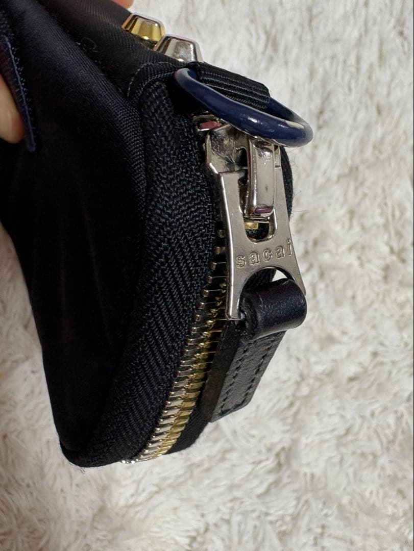 sacaiポーターナイロンウォレット