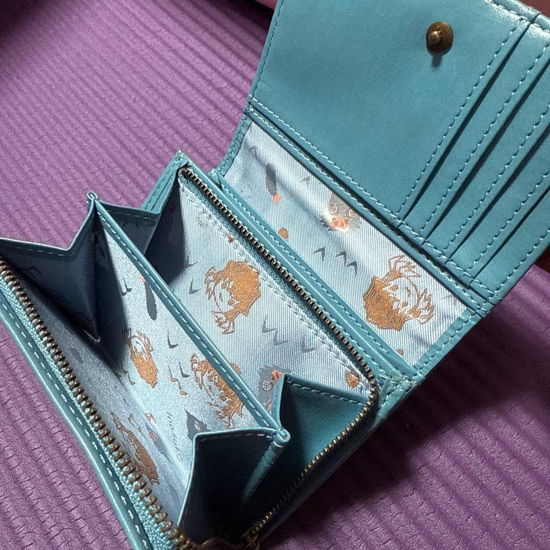 鬼滅の刃 嘴平伊之助 レザー 二つ折り 財布 ポーチ セット プレミアムバンダイ