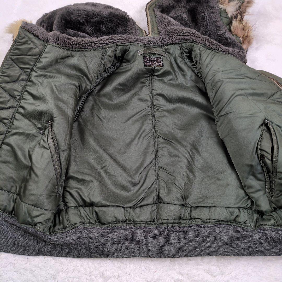 N-2B 60s フライトジャケット 実物 スカイライン社 黒タグ ミリタリー