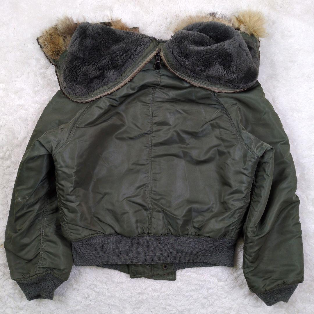 N-2B 60s フライトジャケット 実物 スカイライン社 黒タグ ミリタリー