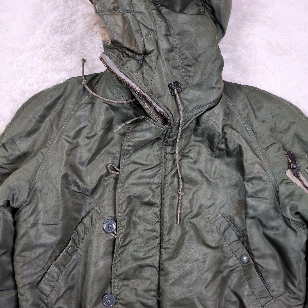 N-2B 60s フライトジャケット 実物 スカイライン社 黒タグ ミリタリー