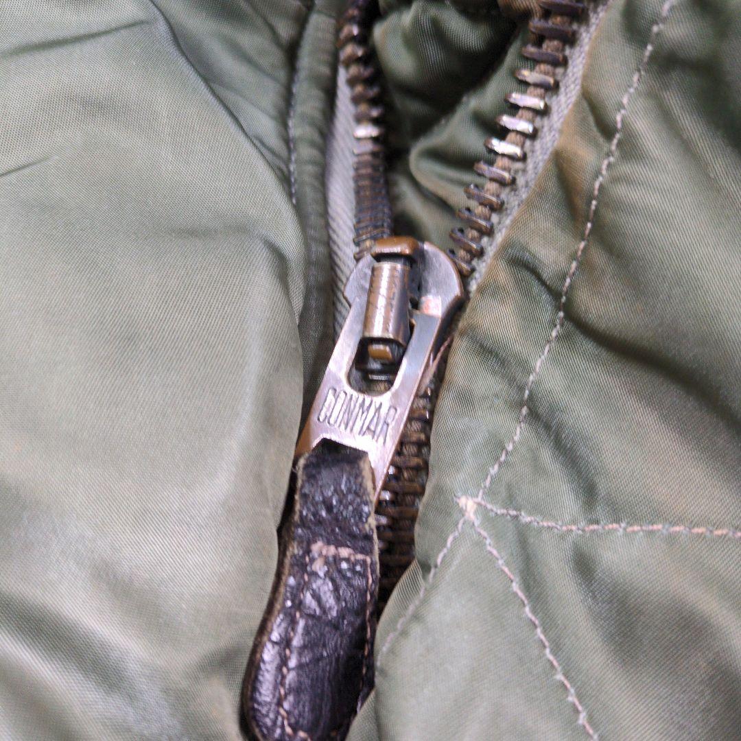 N-2B 60s フライトジャケット 実物 スカイライン社 黒タグ ミリタリー