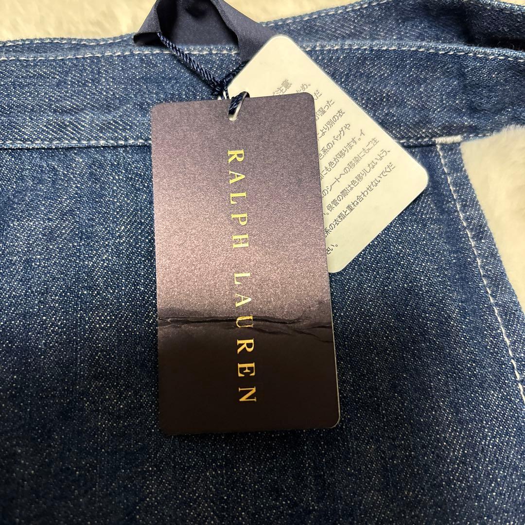 【新品】ラルフローレン　デニムエプロン