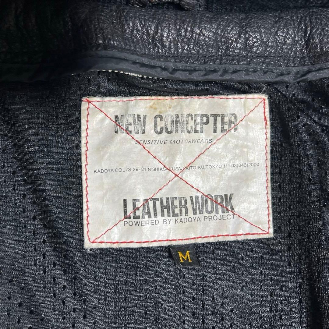 KADOYA NEW CONCEPTER カドヤ ライダースジャケット　M