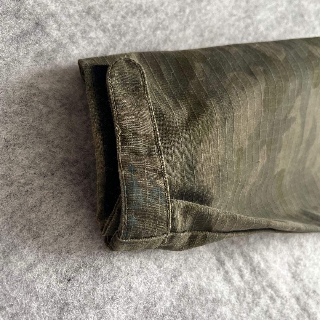 迷彩柄 リップストップ ドローコード フーディー ジャケット テック系 Y2K