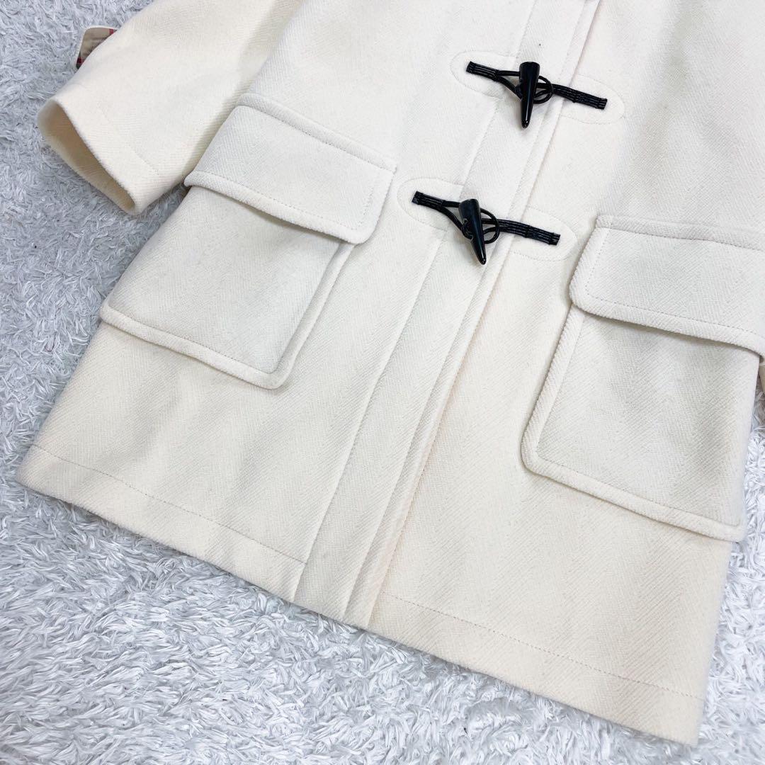 バーバリーロンドン ダッフルコート サイズ 40 (Lサイズ相当) アイボリー