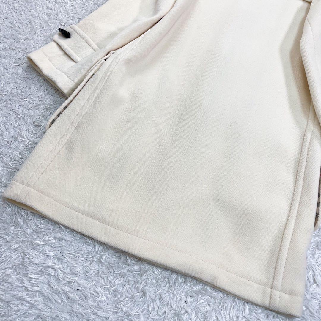 バーバリーロンドン ダッフルコート サイズ 40 (Lサイズ相当) アイボリー