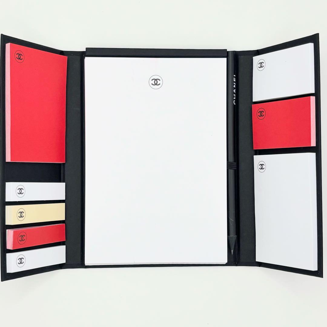 シャネル ラコレクション ステーショナリーセット ノベルティ 付箋 メモ