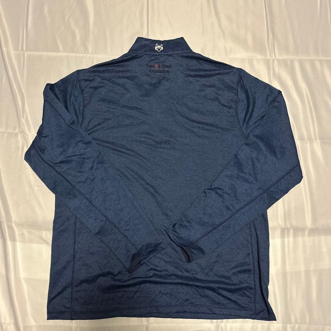 ヘイホー様美品グレイソンGREYSONハーフジップセーター