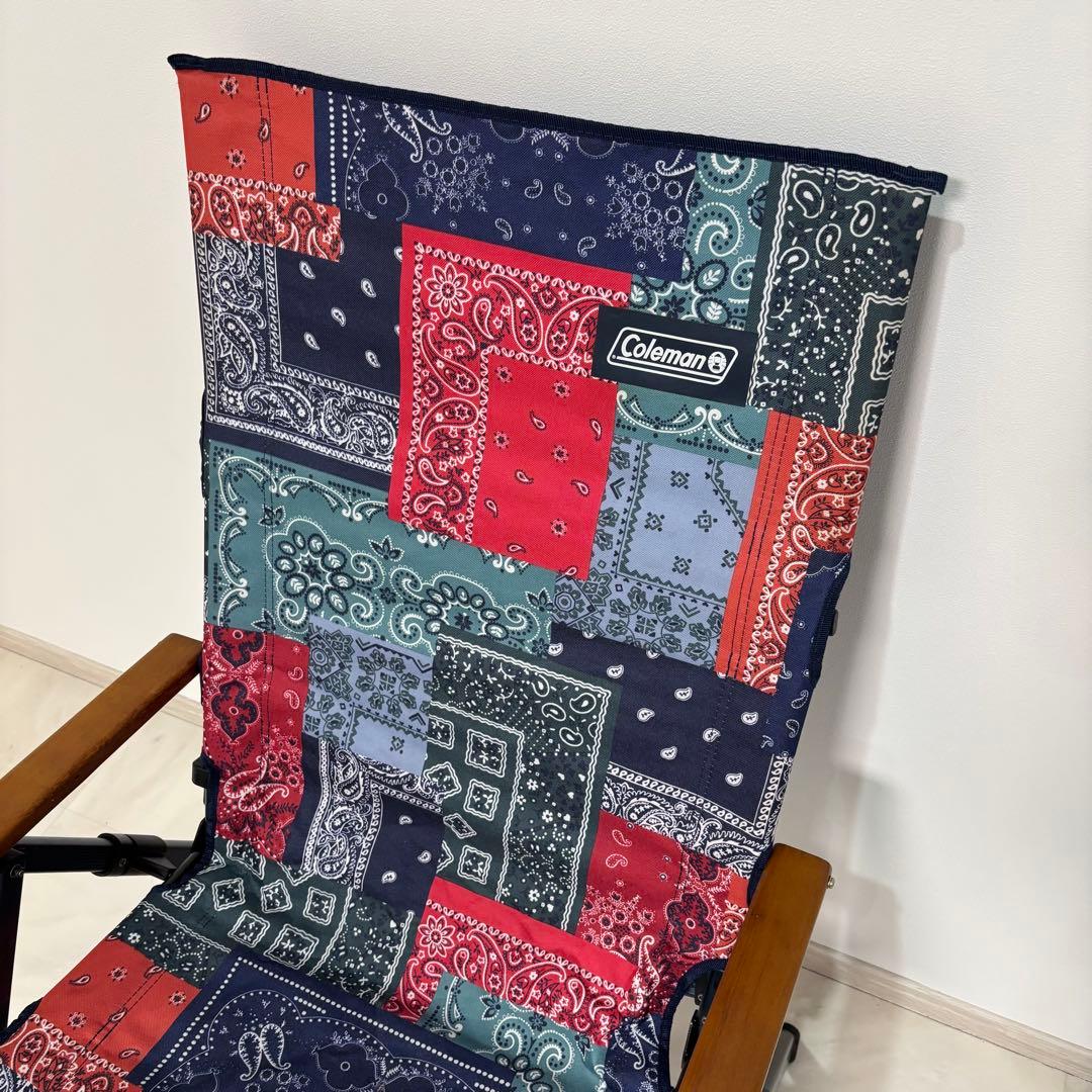 Coleman × BEAMS レイチェア バンダナ柄　コラボ限定2脚セット