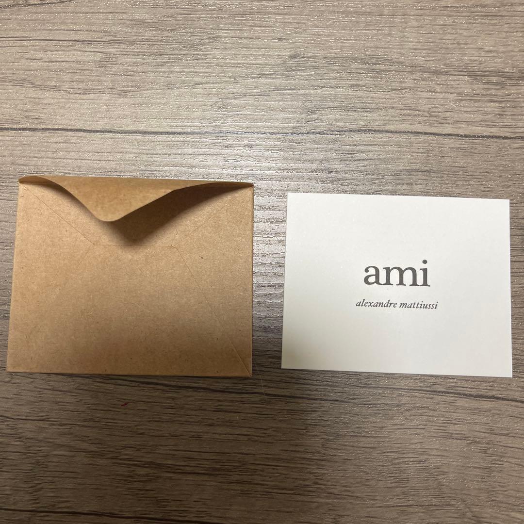 ami ハート型 シルバーピアス