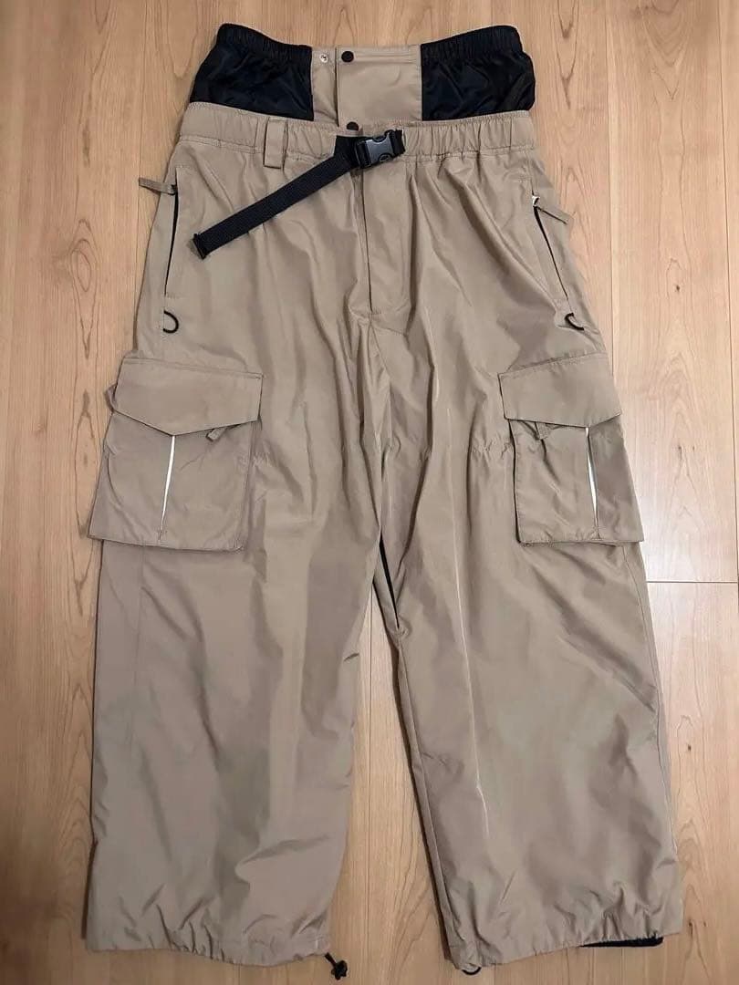 残３時間！美品　上下セット mahf XXL ベージュ